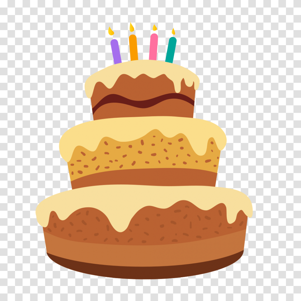 Cartoon Happy Birthday Cake, Dessert, Food, Burger, Sweets Transparent Png