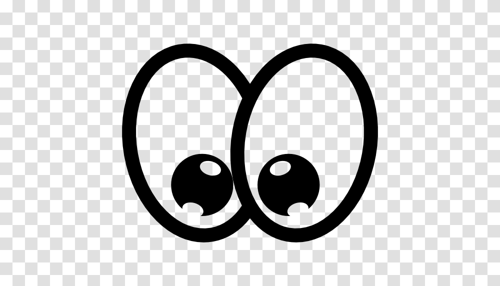 Cartoon Happy Eyes, Label, Stencil, Heart Transparent Png