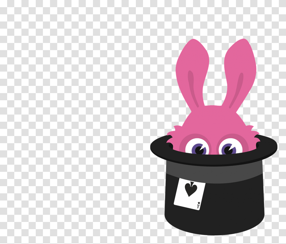 Cartoon Hat Magic Free Picture Rabbit Out Of A Hat Clipart, Performer, Magician Transparent Png