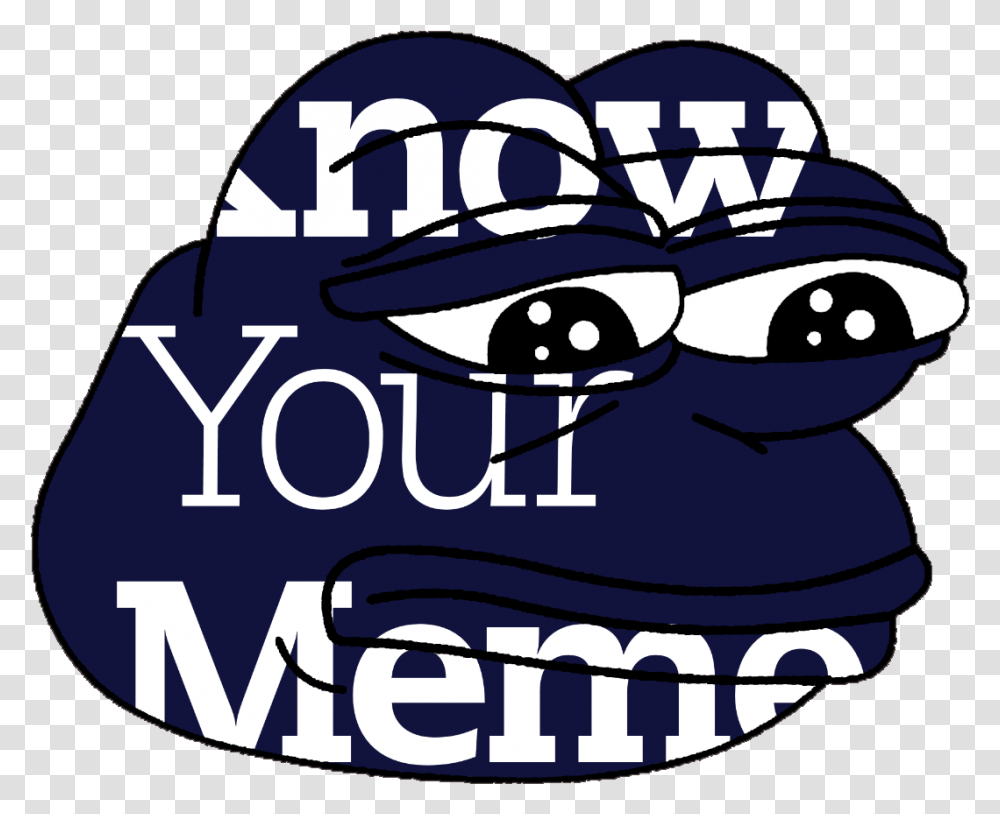 Cartoon Headgear Font Frog Meme Sticker, Label, Word Transparent Png