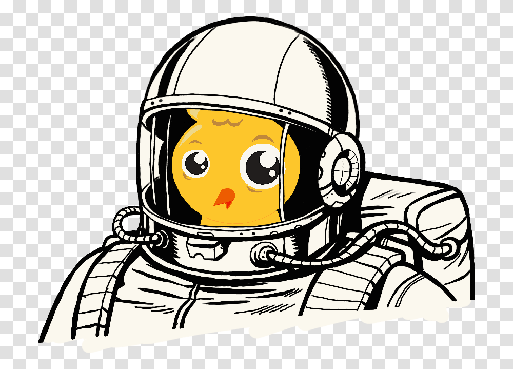 Cartoon, Helmet, Apparel, Astronaut Transparent Png