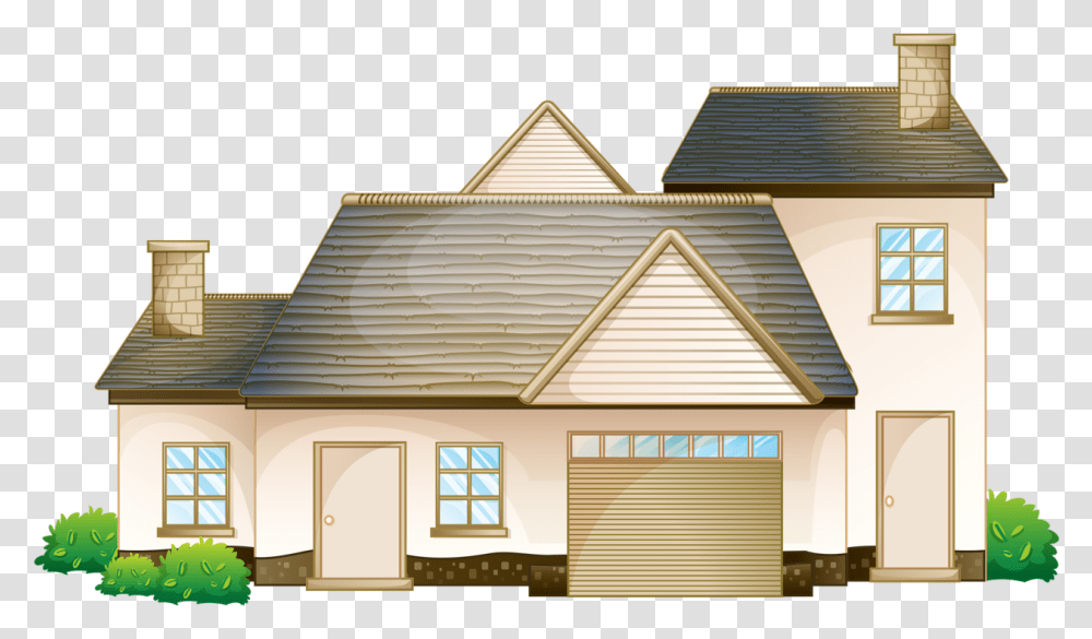 Cartoon Home Images In, Housing, Building, House, Roof Transparent Png