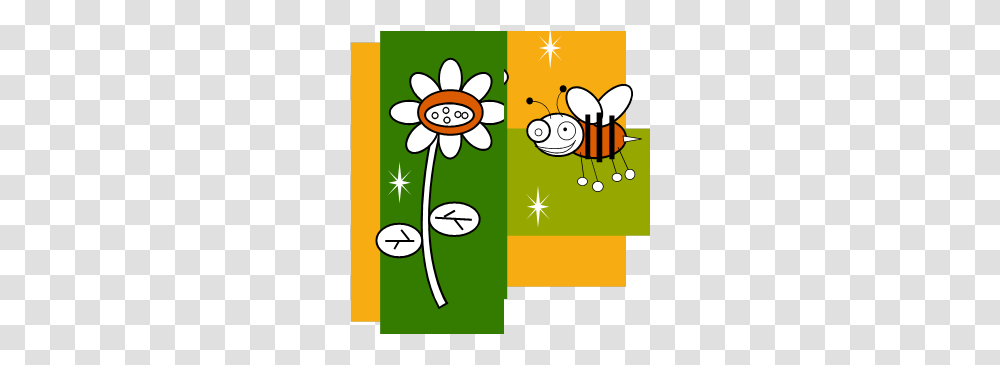 Cartoon Honey Bee Images, Floral Design, Pattern Transparent Png
