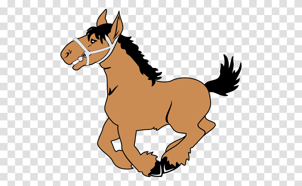 Cartoon Horse, Mammal, Animal, Colt Horse, Foal Transparent Png