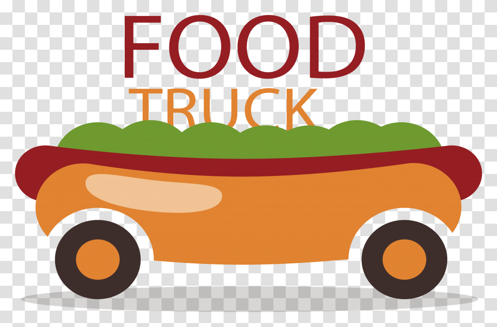 Cartoon Hot Dog Clipart Food Truck Clipart Background, Vehicle, Transportation, Fire Truck Transparent Png