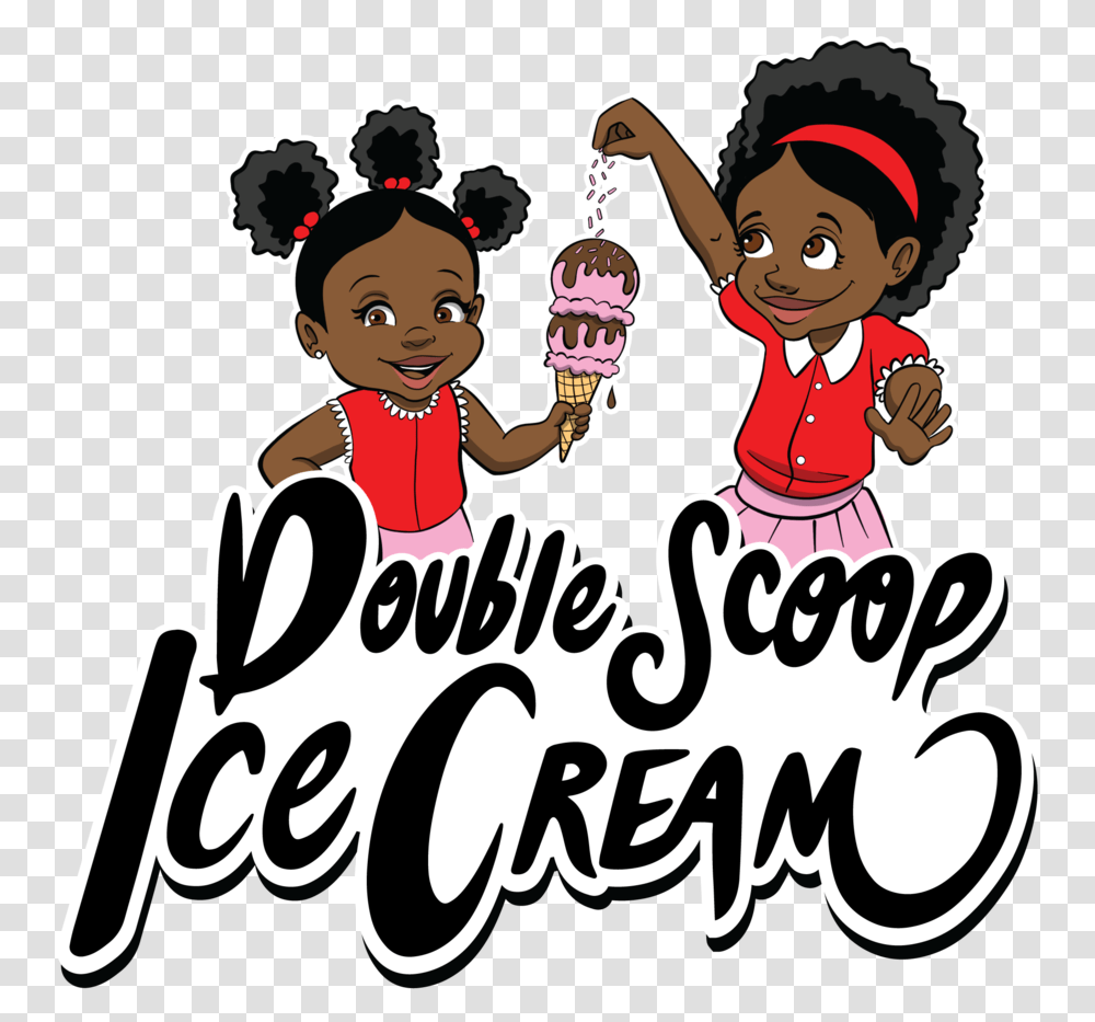 Cartoon Ice Cream, Person, People, Advertisement Transparent Png