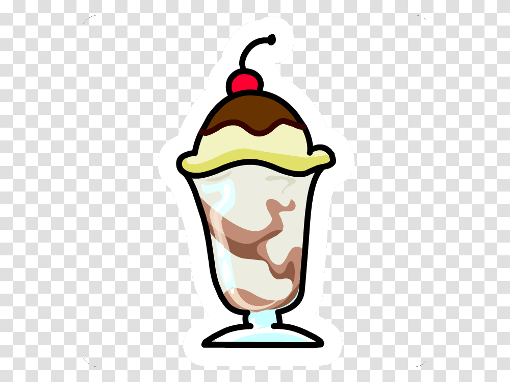 Cartoon Ice Cream Sundae Free Download Clip Art, Dessert, Food, Creme Transparent Png