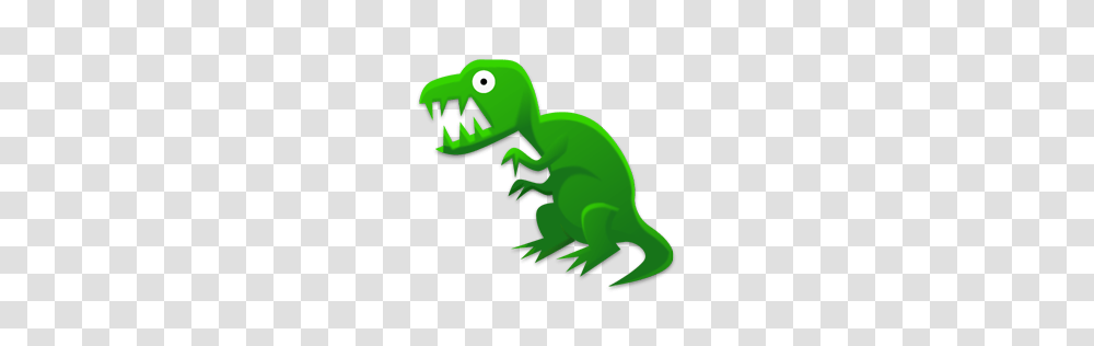 Cartoon Icons, Animal, Reptile, Dinosaur, Green Transparent Png