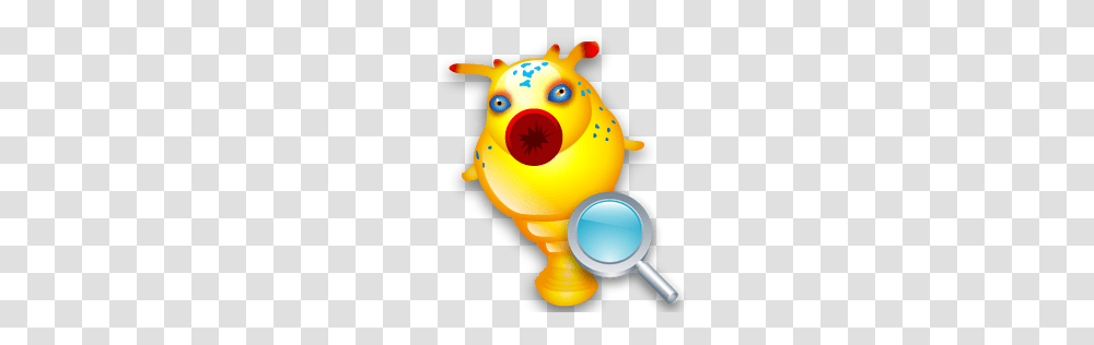 Cartoon Icons, Toy, Magnifying, Rattle Transparent Png