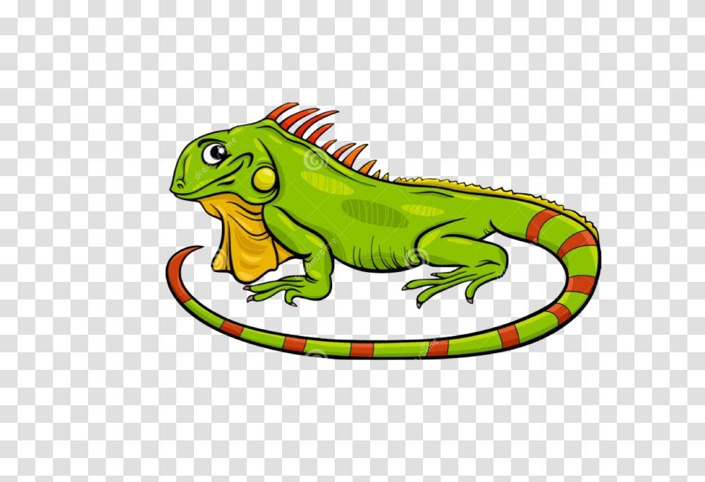 Cartoon Iguana Clip Art, Lizard, Reptile, Animal, Dinosaur Transparent Png