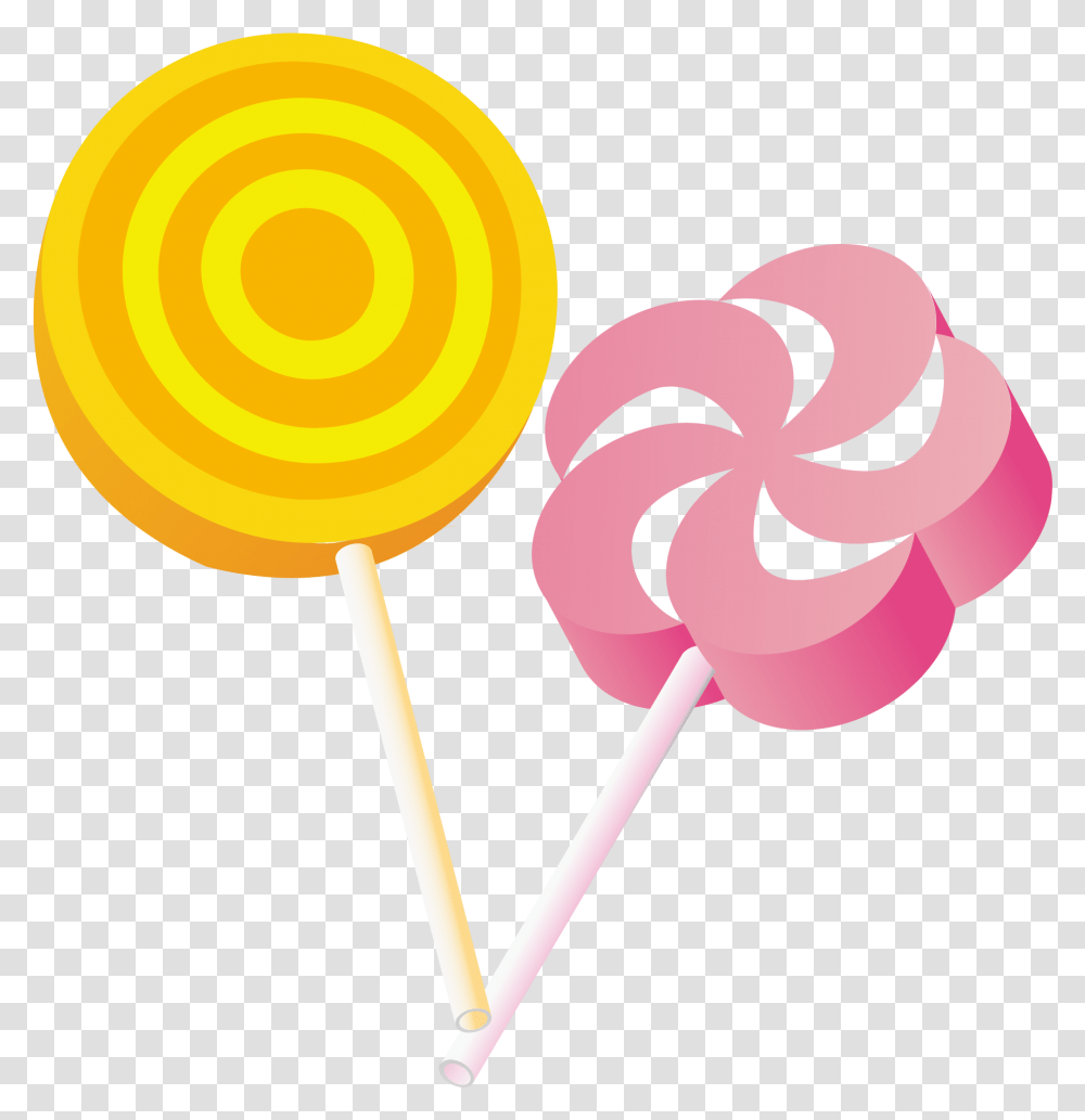 Cartoon Illustration Transprent Cute Candy Clipart, Food, Lollipop, Sweets, Confectionery Transparent Png