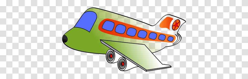 Cartoon Image Of A Passenger Plane, Transportation, Vehicle, Airplane, Aircraft Transparent Png