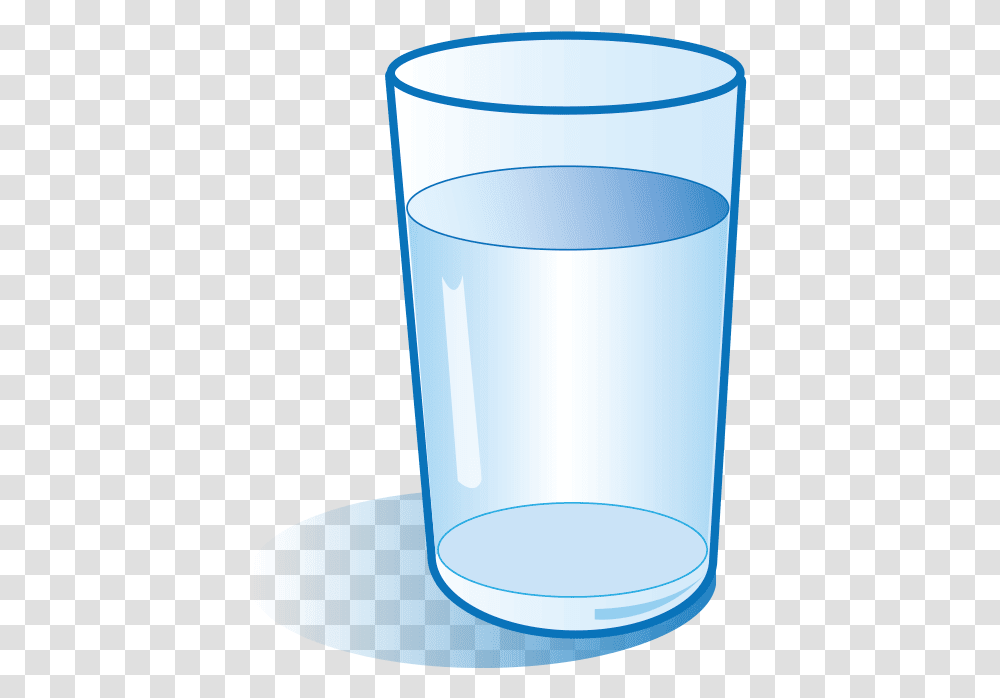 Cartoon Image Of Water, Glass, Milk, Beverage, Drink Transparent Png