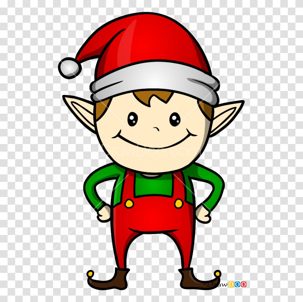 Cartoon Images Of Elf, Helmet, Apparel, Chef Transparent Png