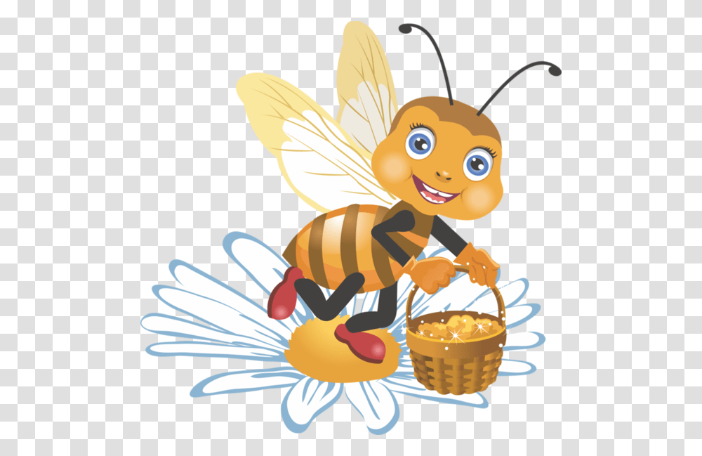 Cartoon Insects, Honey Bee, Invertebrate, Animal, Toy Transparent Png