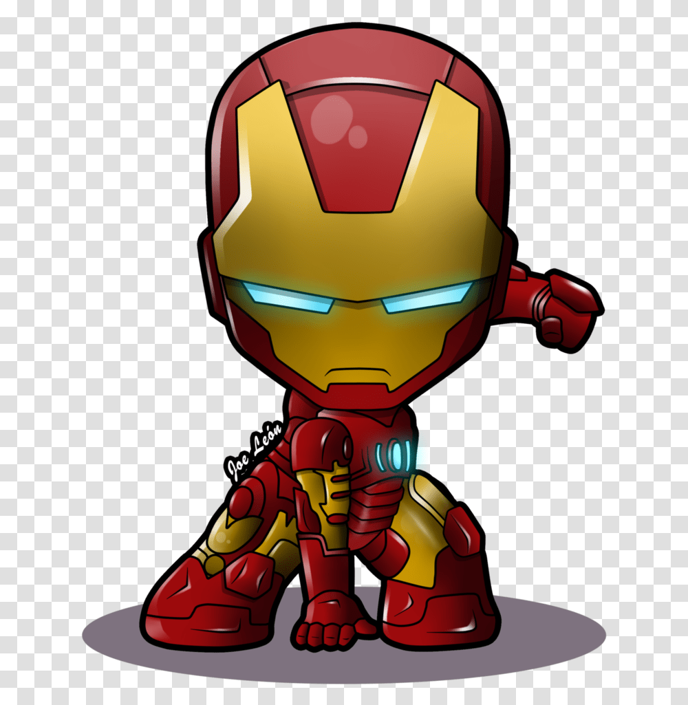 Cartoon Iron Man Chibi, Toy, Robot, Helmet Transparent Png