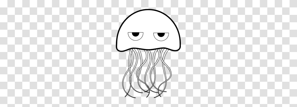 Cartoon Jellyfish Clip Art, Plant, Animal, Sea Life, Invertebrate Transparent Png