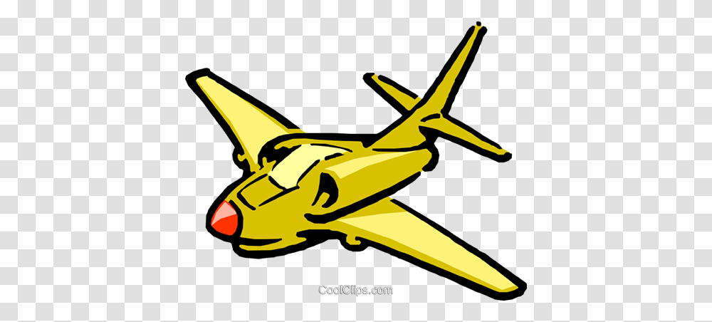 Cartoon Jet Airplane Royalty Free Vector Clip Art Illustration, Aircraft, Vehicle, Transportation, Warplane Transparent Png