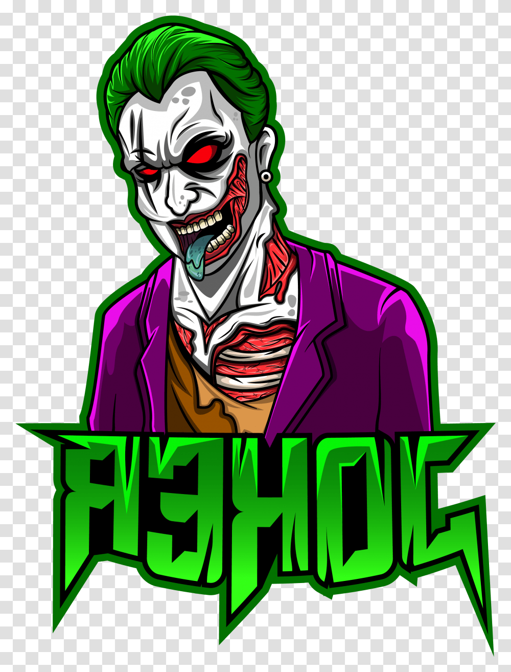 Cartoon Joker Mascot Logo Design By Joker Mascot Logo, Poster, Advertisement, Label, Text Transparent Png