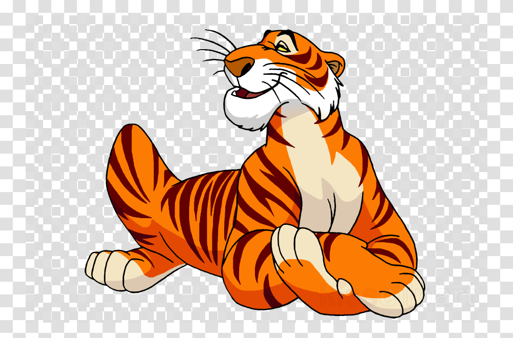 Cartoon Jungle Book Tiger, Wildlife, Mammal, Animal Transparent Png