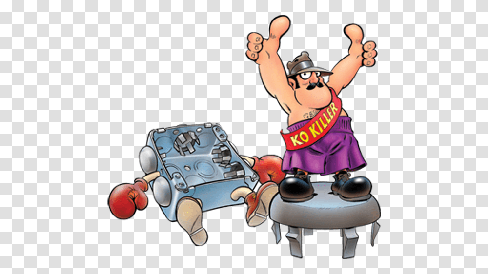 Cartoon Ko, Person, Human, Machine, Engine Transparent Png