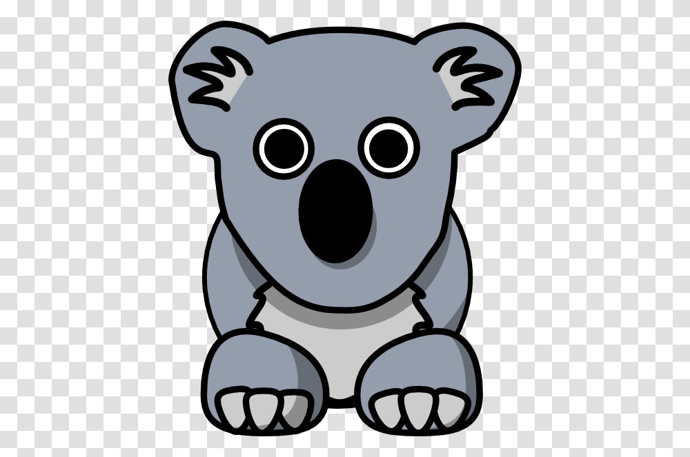 Cartoon Koala Clipart, Label, Stencil, Drawing Transparent Png