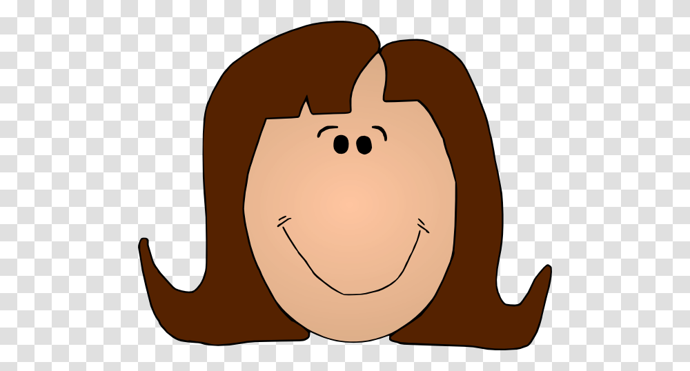 Cartoon Lady Face In Color Clip Art, Mammal, Animal, Rodent, Beaver Transparent Png