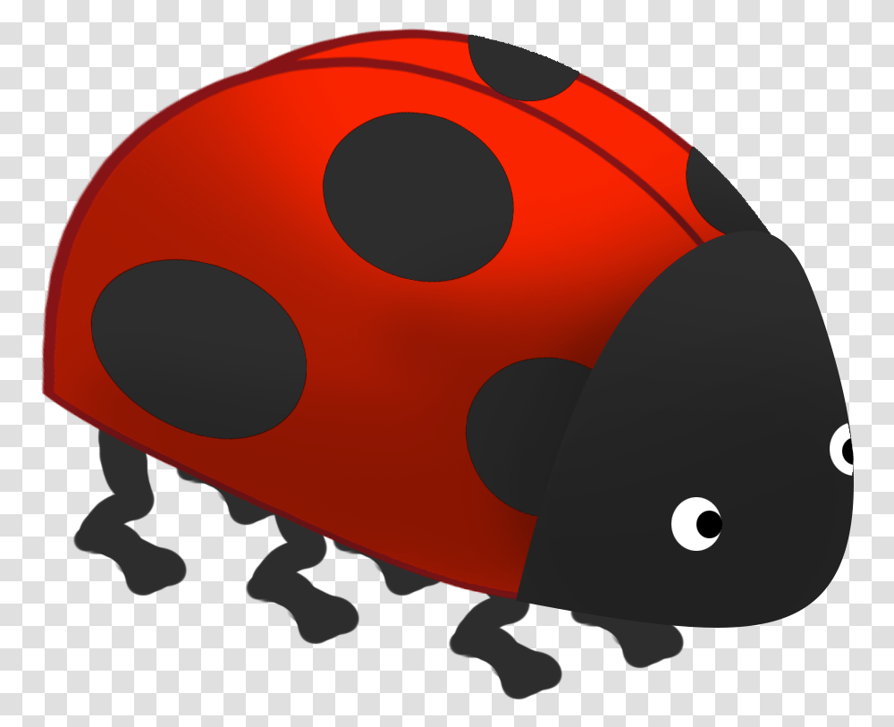 Cartoon Ladybird Shape Ladybug, Outdoors, Nature, Animal, Amphibian Transparent Png