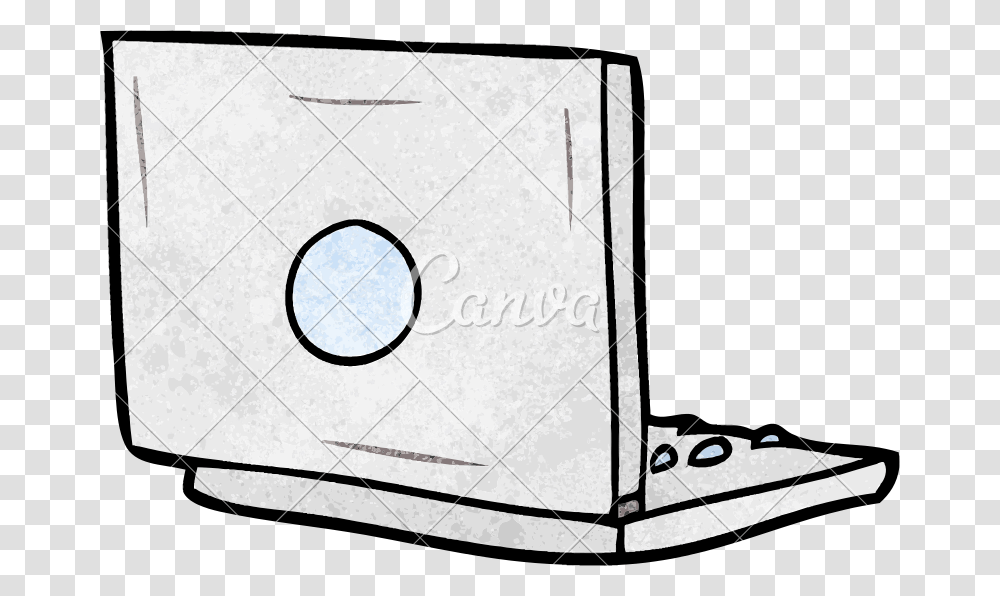 Cartoon Laptop Computer Icon, Disk, White Board, Dvd Transparent Png