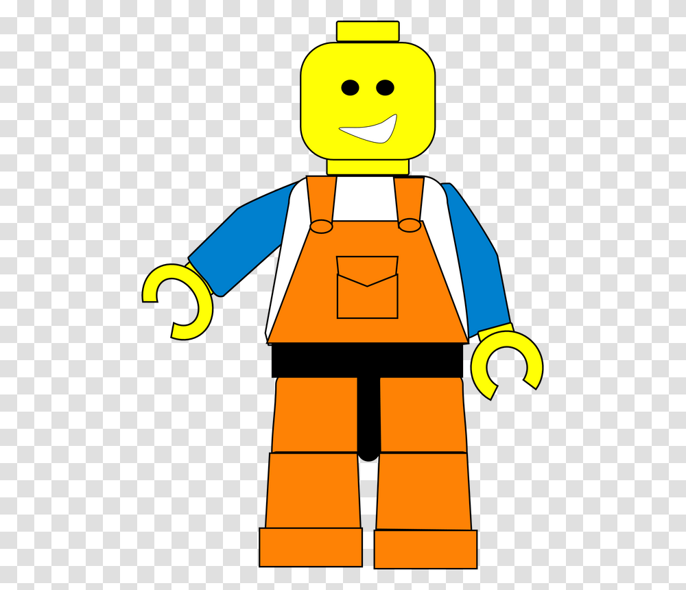 Cartoon Lego Man Lego Boy, Label, Fireman Transparent Png