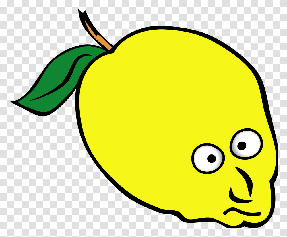 Cartoon Lemon Icons, Tennis Ball, Sport, Sports, Plant Transparent Png