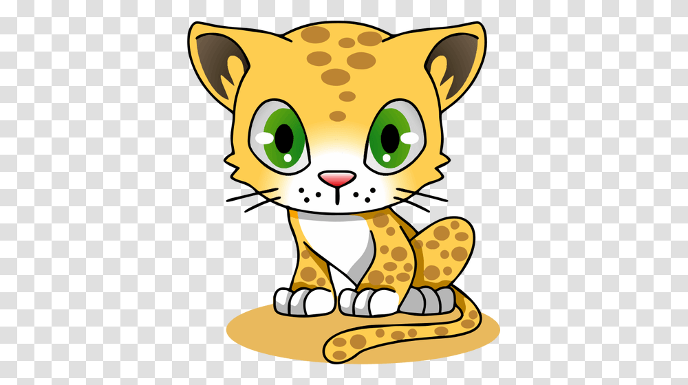 Cartoon Leopard, Animal, Food, Wildlife, Mammal Transparent Png