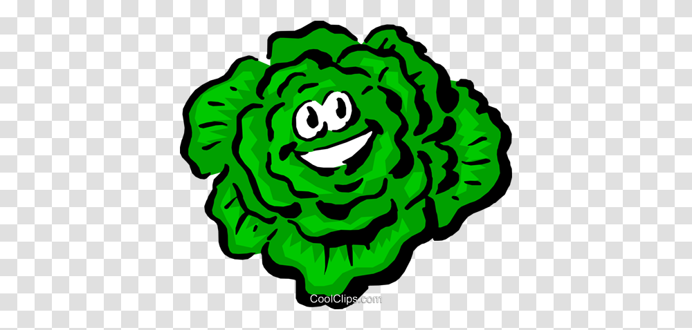 Cartoon Lettuce Royalty Free Vector Clip Art Illustration, Green, Floral Design, Pattern Transparent Png