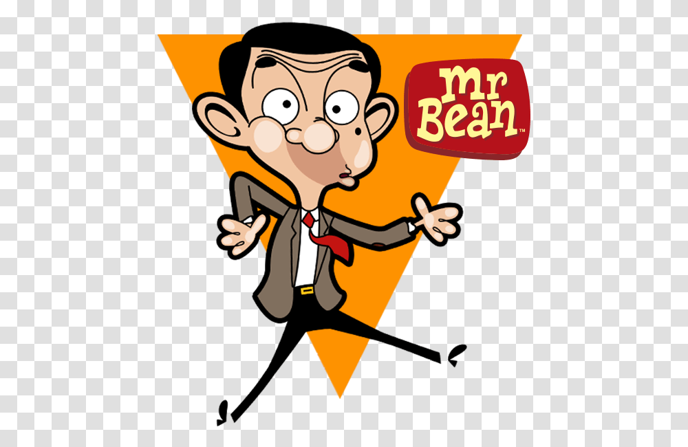 Cartoon Line 6 Image Mr Bean Cartoon, Poster, Advertisement, Hand, Crowd Transparent Png