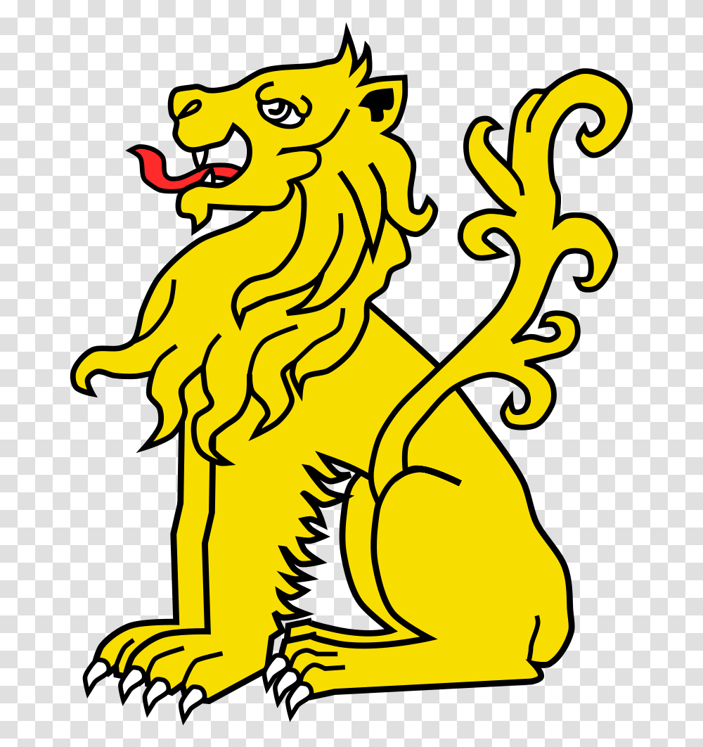 Cartoon Lions 19 Buy Clip Art Coat Of Arms Lion, Dragon, Flame, Fire Transparent Png