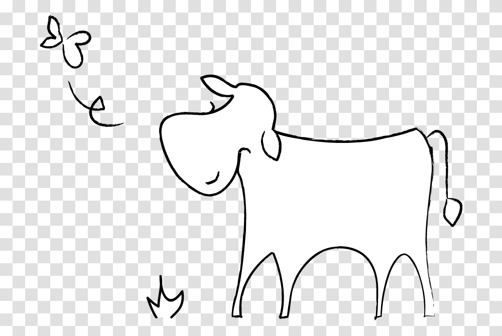 Cartoon, Mammal, Animal, Cattle, Bull Transparent Png