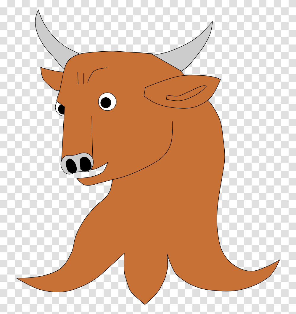 Cartoon, Mammal, Animal, Wildlife, Buffalo Transparent Png