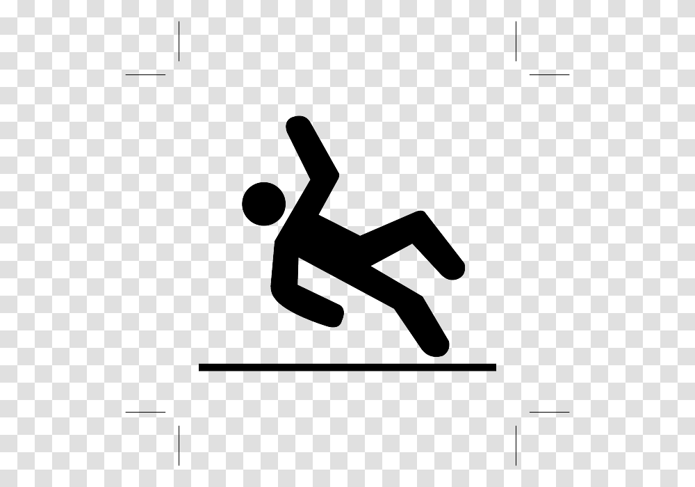 Cartoon Man Falling Fall Down, Sport, Kicking Transparent Png