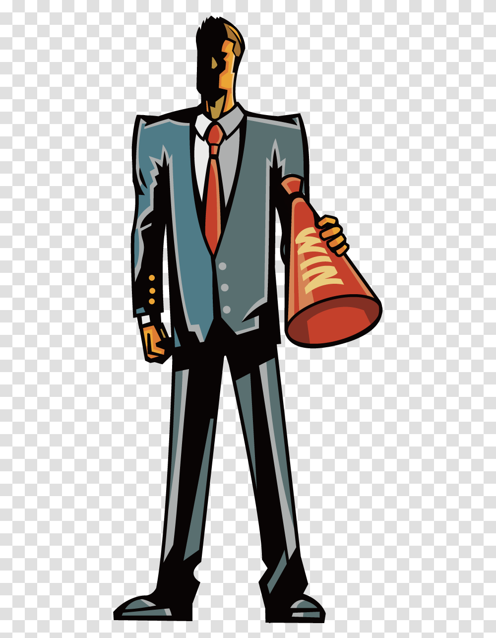 Cartoon Man Illustration Coat Men Cartoon, Clothing, Hat, Sleeve, Cone Transparent Png