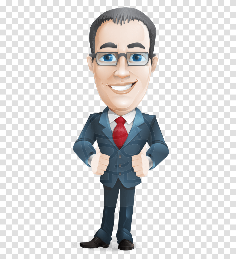 Cartoon Man, Tie, Accessories, Accessory, Person Transparent Png