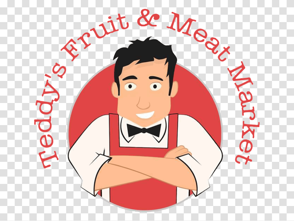 Cartoon Meat, Label, Person, Logo Transparent Png