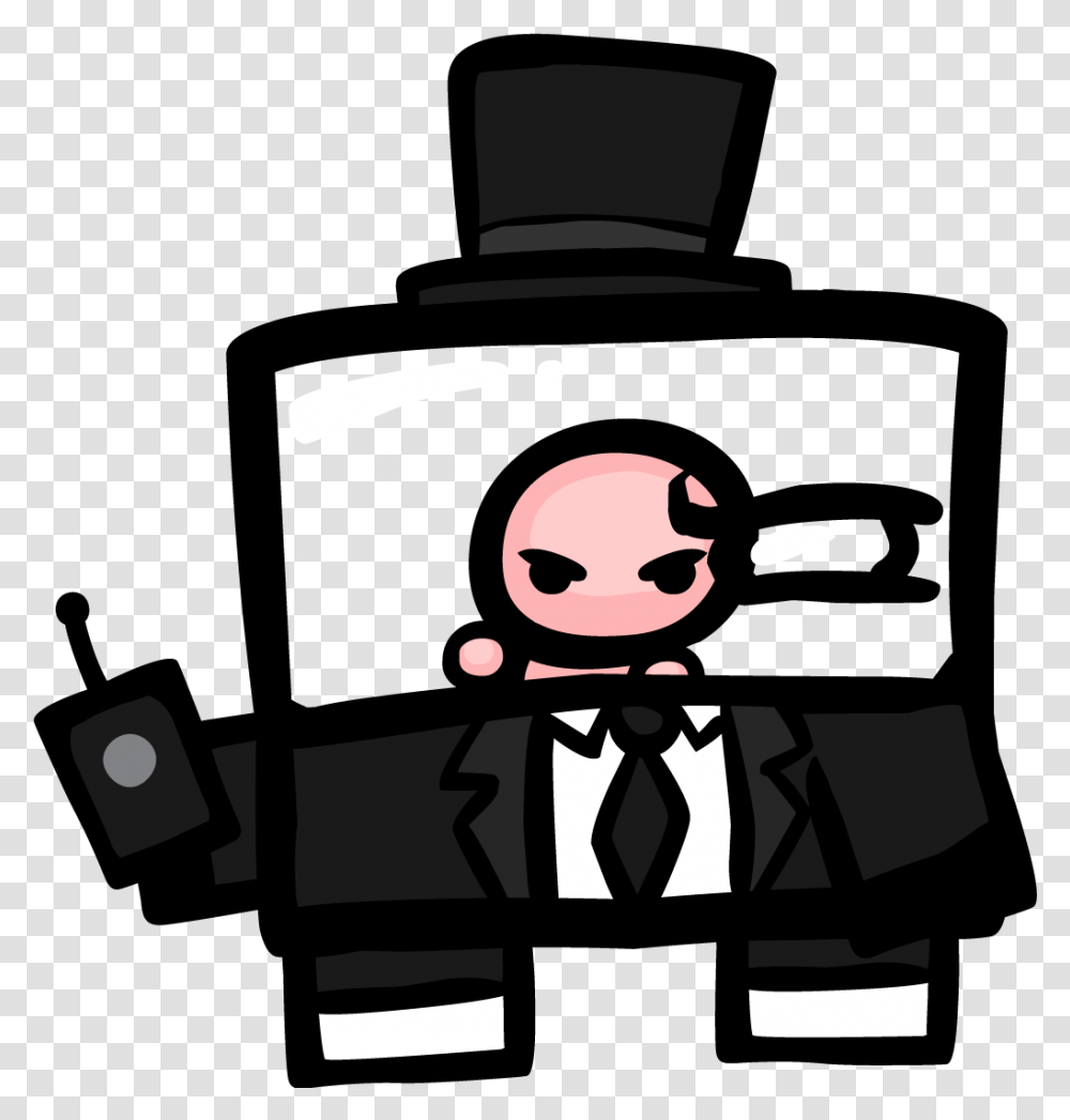 Cartoon Meat, Performer, Waiter, Stencil Transparent Png