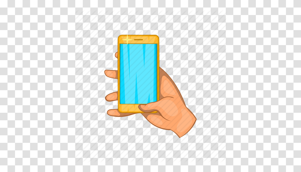 Cartoon Mobile Phone Screen Selfie Sign Smartphone Icon, Electronics, Cell Phone, Person, Human Transparent Png