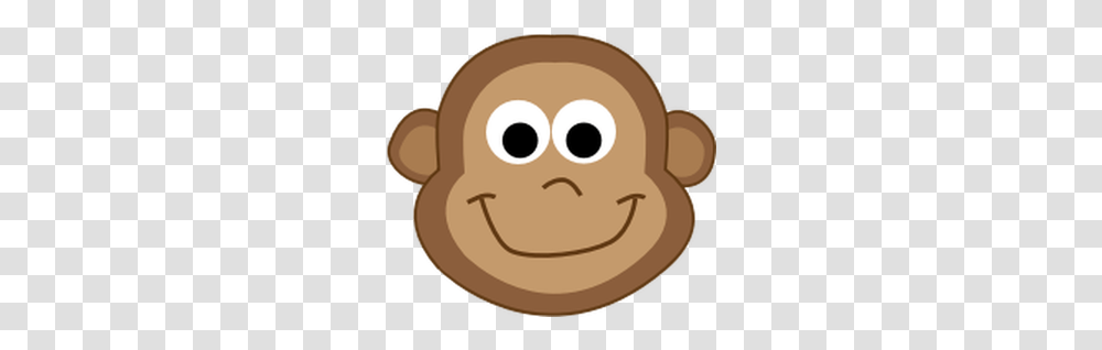 Cartoon Monkey Smiling Clipart, Cookie, Food, Sweets, Clock Tower Transparent Png