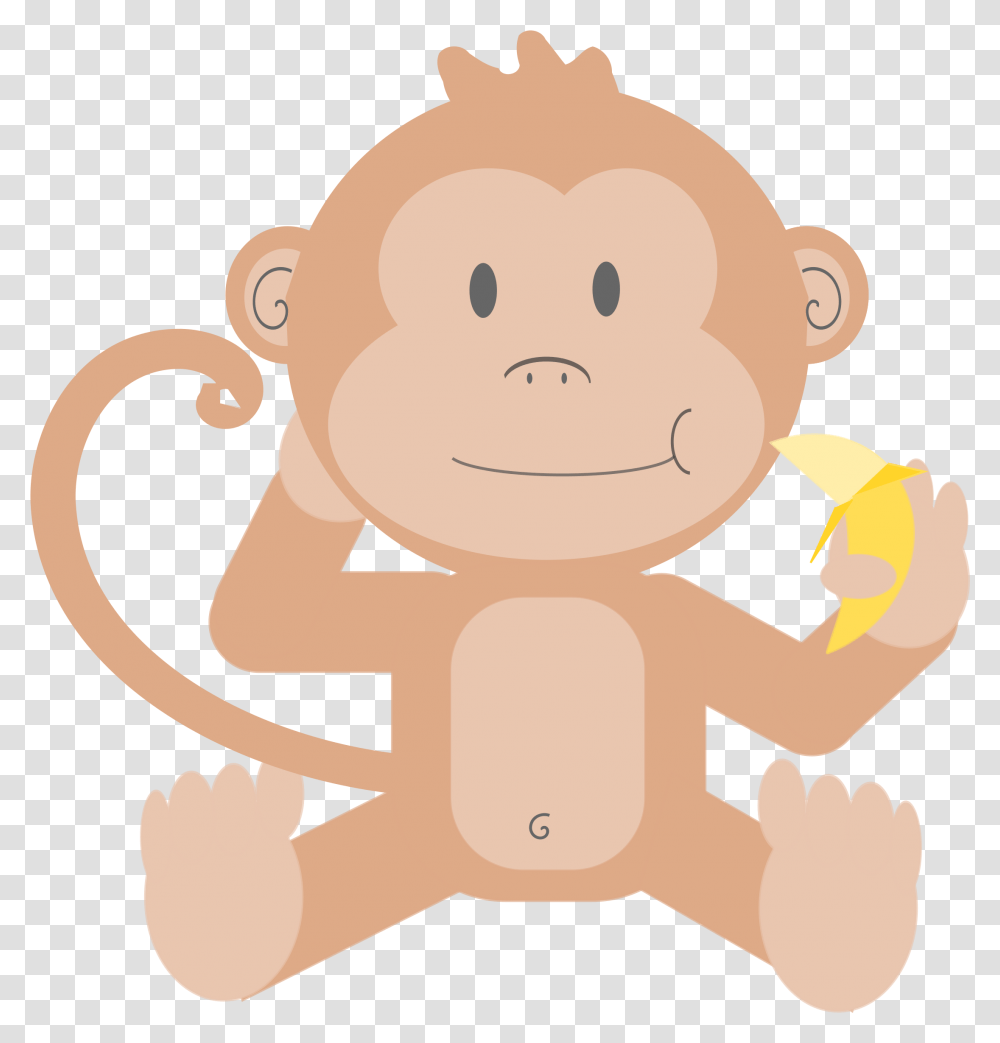 Cartoon Monkey Without Background Icons Banana Sentence In Arabic, Cupid Transparent Png