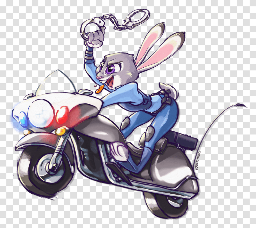 Cartoon, Motorcycle, Vehicle, Transportation, Wheel Transparent Png
