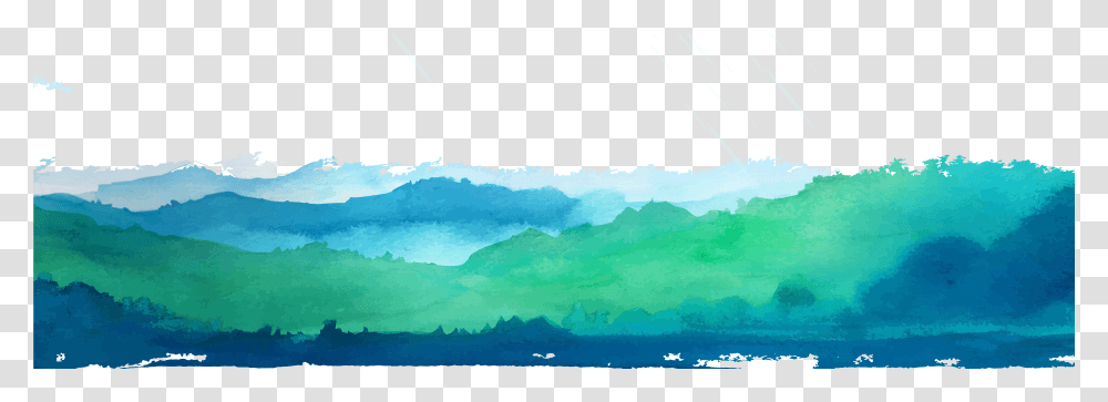 Cartoon Mountain, Nature, Outdoors, Sea, Water Transparent Png