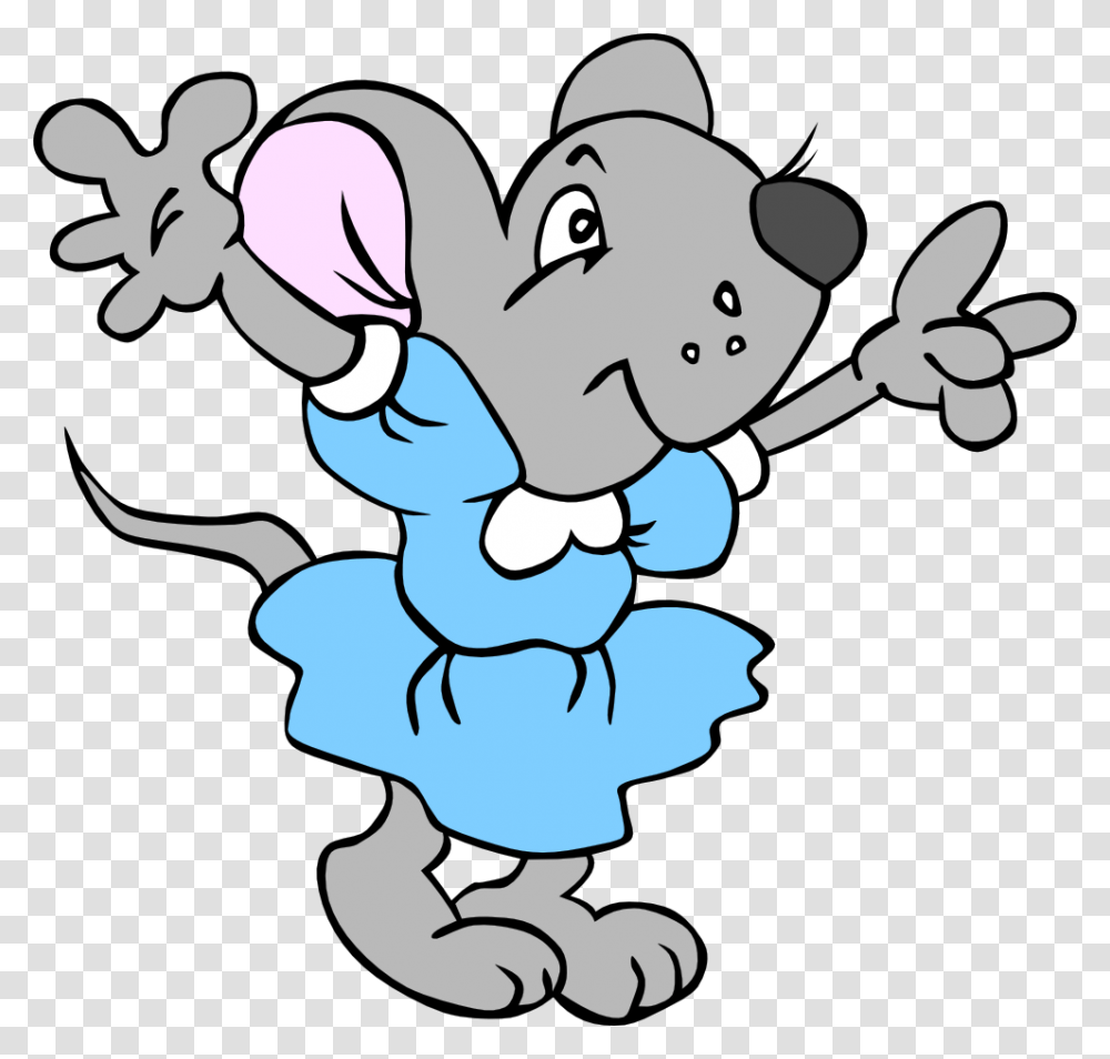 Cartoon Mouse Clipart Transparent Png