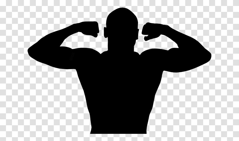 Cartoon Muscles Images Hand, Back, Silhouette, Photography, Arrow Transparent Png