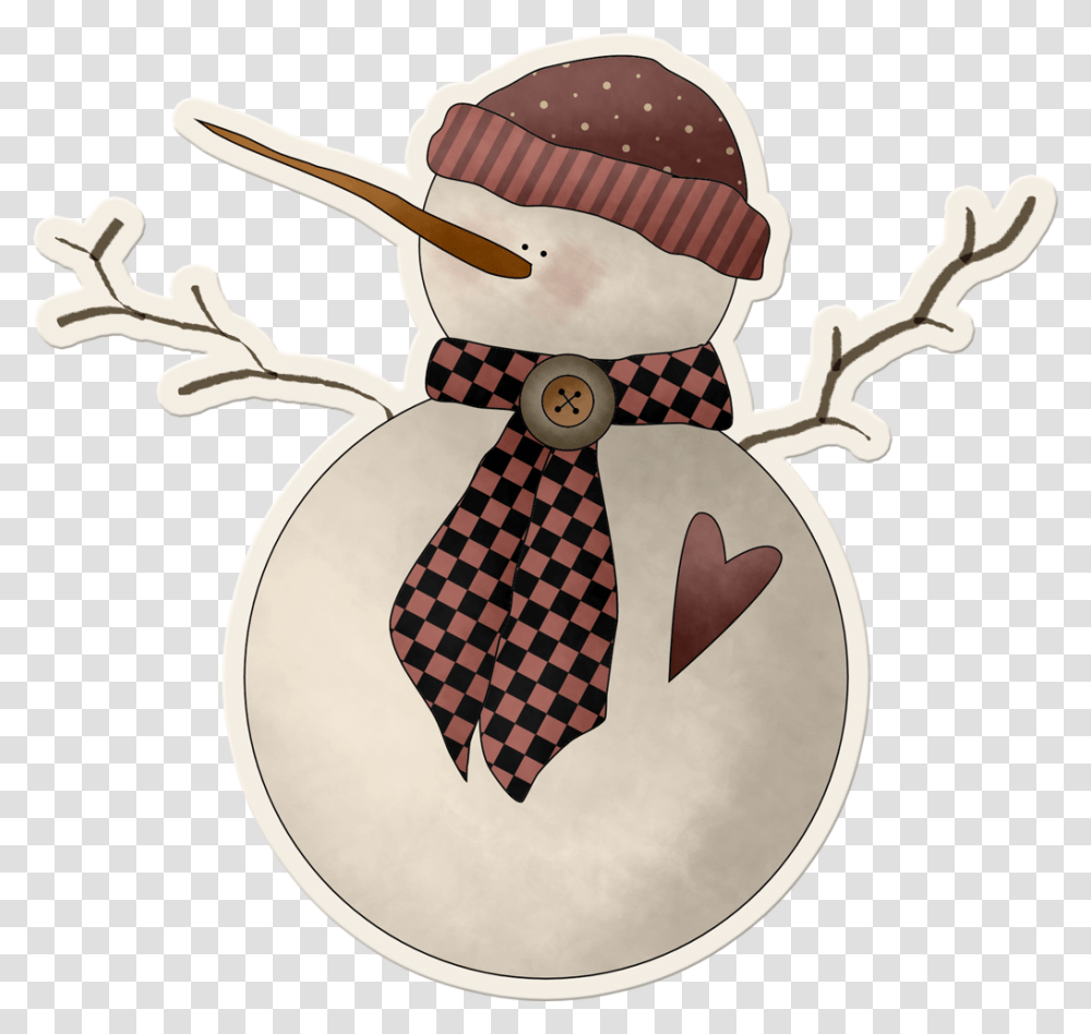 Cartoon, Nature, Outdoors, Snow, Snowman Transparent Png